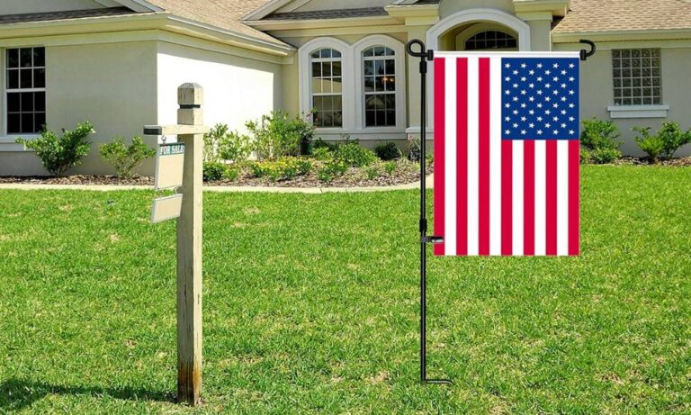 Premium Garden Flag Stand